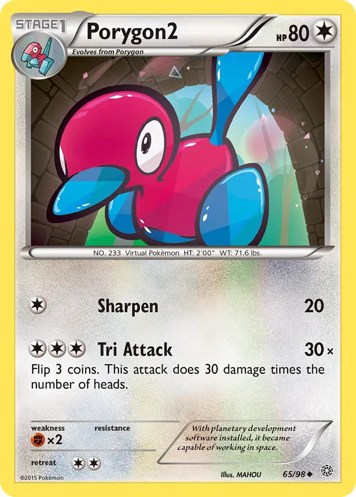 Porygon2 (65/98) [XY: Ancient Origins] Pokémon