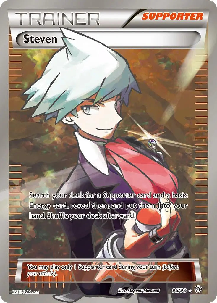 Steven (95/98) [XY: Ancient Origins] Pokémon