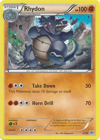 Rhydon (4/30) [XY: Trainer Kit 2 - Latios] Pokémon