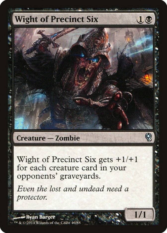 Wight of Precinct Six [Duel Decks: Jace vs. Vraska] Magic: The Gathering