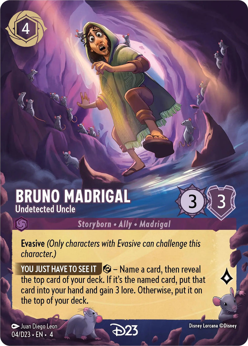 Bruno Madrigal - Undetected Uncle (4) [D23 Promos] Disney