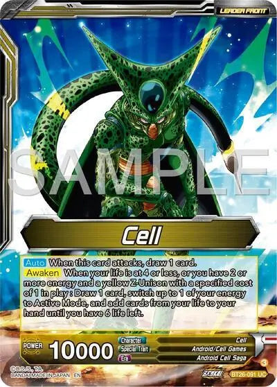 Cell // Cell, Fear Itself (Alternate Art) (BT26-091) [Ultimate Advent] Dragon Ball Super