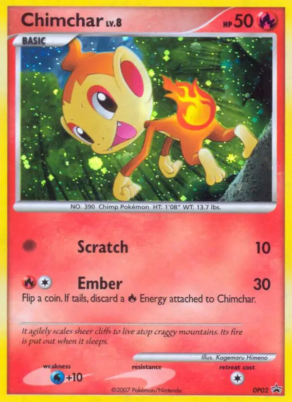 Chimchar (DP02) [Diamond & Pearl: Black Star Promos] Pokémon