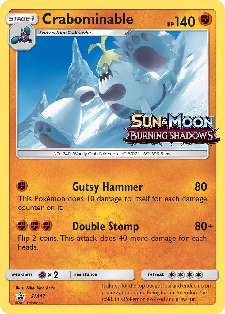 Crabominable (SM47) [Sun & Moon: Black Star Promos] Pokémon