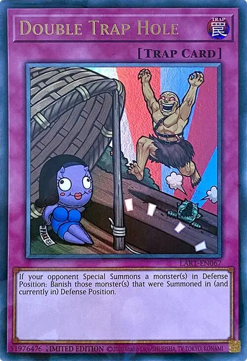 Double Trap Hole [LART-EN067] Ultra Rare Yu-Gi-Oh!