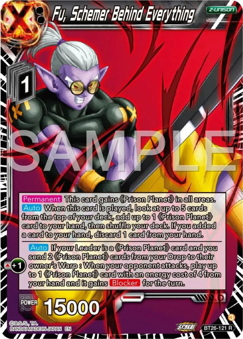 Fu, Schemer Behind Everything (BT26-121) [Ultimate Advent] Dragon Ball Super