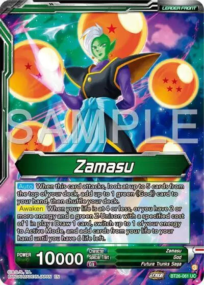 Zamasu // Fused Zamasu, Insanity From Justice (Alternate Art) (BT26-061) [Ultimate Advent] Dragon Ball Super