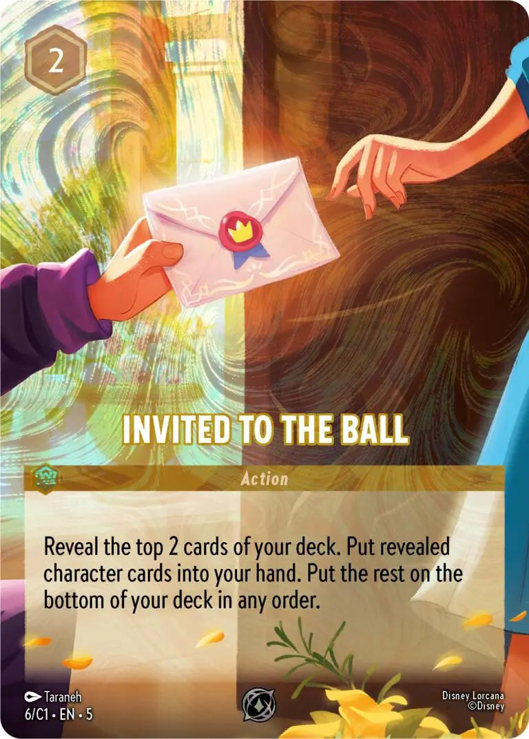 Invited to the Ball (6) [Promo Cards] Disney