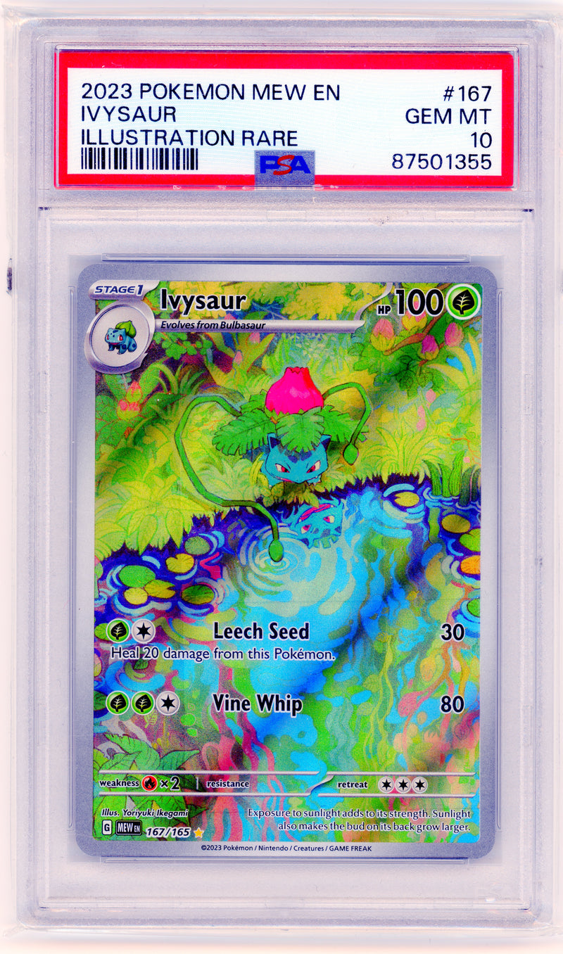 Ivysaur - Pokemon 151 - PSA 10