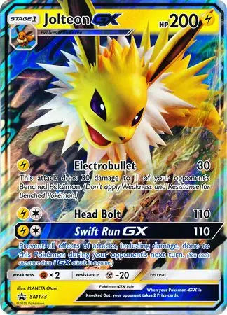 Jolteon GX (SM173) (Jumbo Card) [Sun & Moon: Black Star Promos] Pokémon