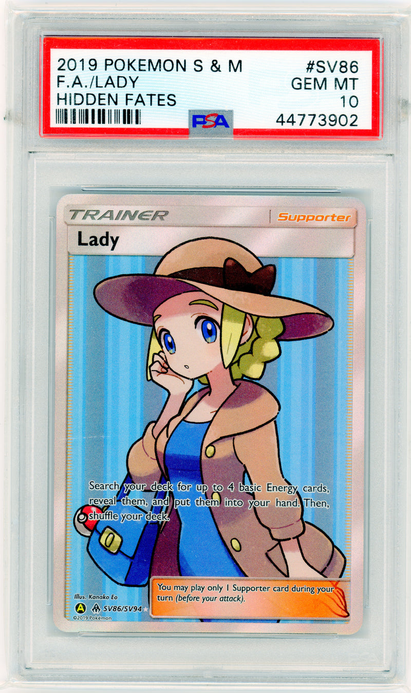 Lady - Hidden Fates - PSA 10