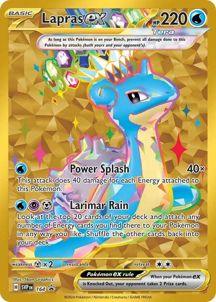 Lapras ex (164) [Scarlet & Violet: Black Star Promos] Pokémon