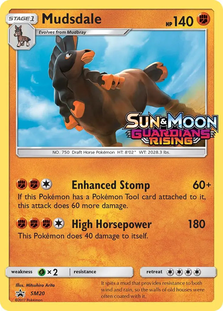 Mudsdale (SM20) [Sun & Moon: Black Star Promos] Pokémon