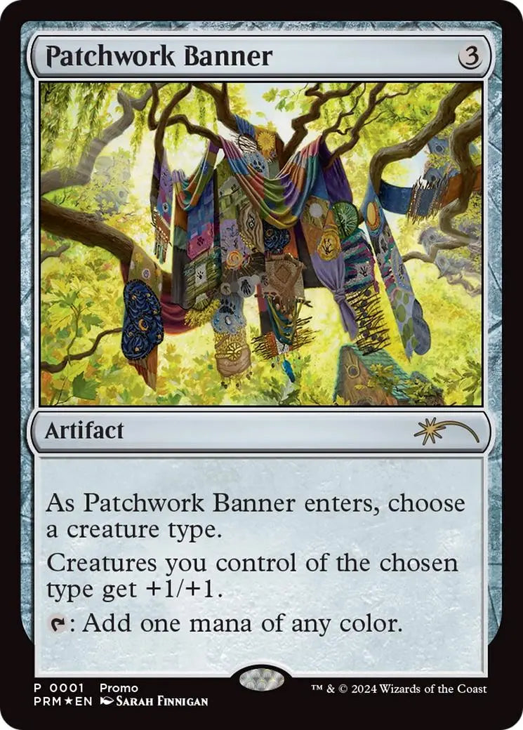 Patchwork Banner [Media Promos] Magic: The Gathering