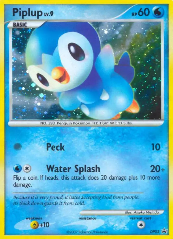 Piplup (DP03) [Diamond & Pearl: Black Star Promos] Pokémon