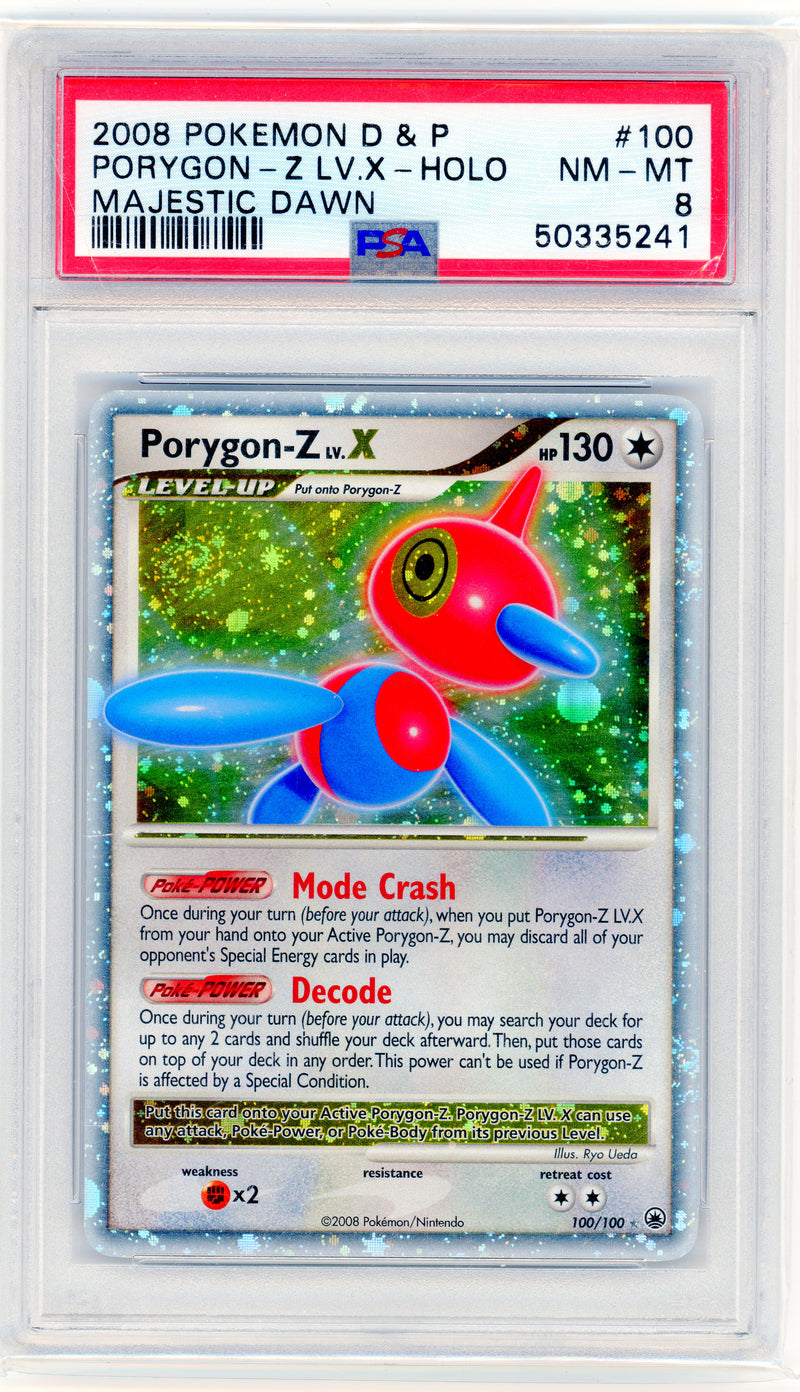 Porygon-Z LV.X - Majestic Dawn - PSA 8