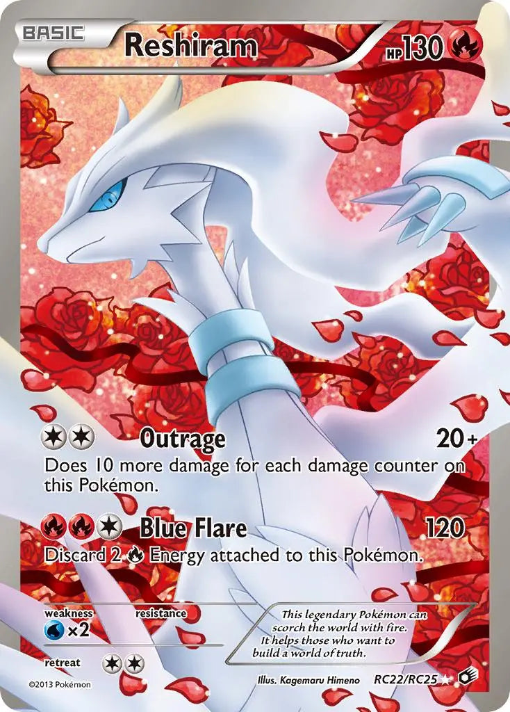 Reshiram (RC22/RC25) [Black & White: Legendary Treasures] Pokémon