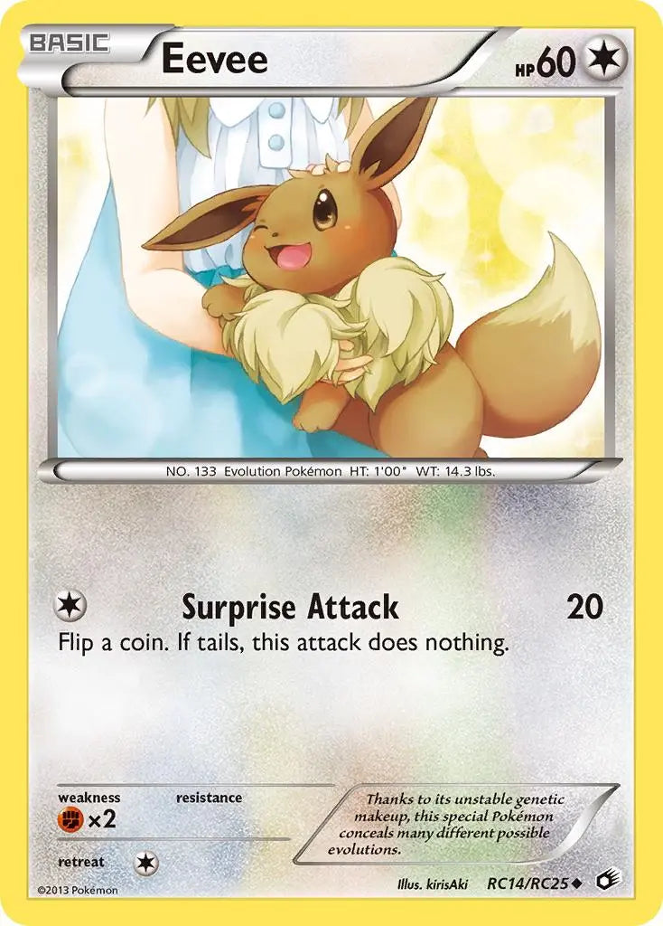 Eevee (RC14/RC25) [Black & White: Legendary Treasures] Pokémon