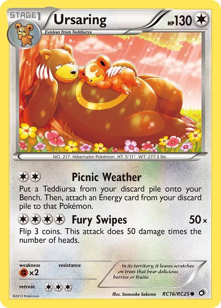 Ursaring (RC16/RC25) [Black & White: Legendary Treasures] Pokémon