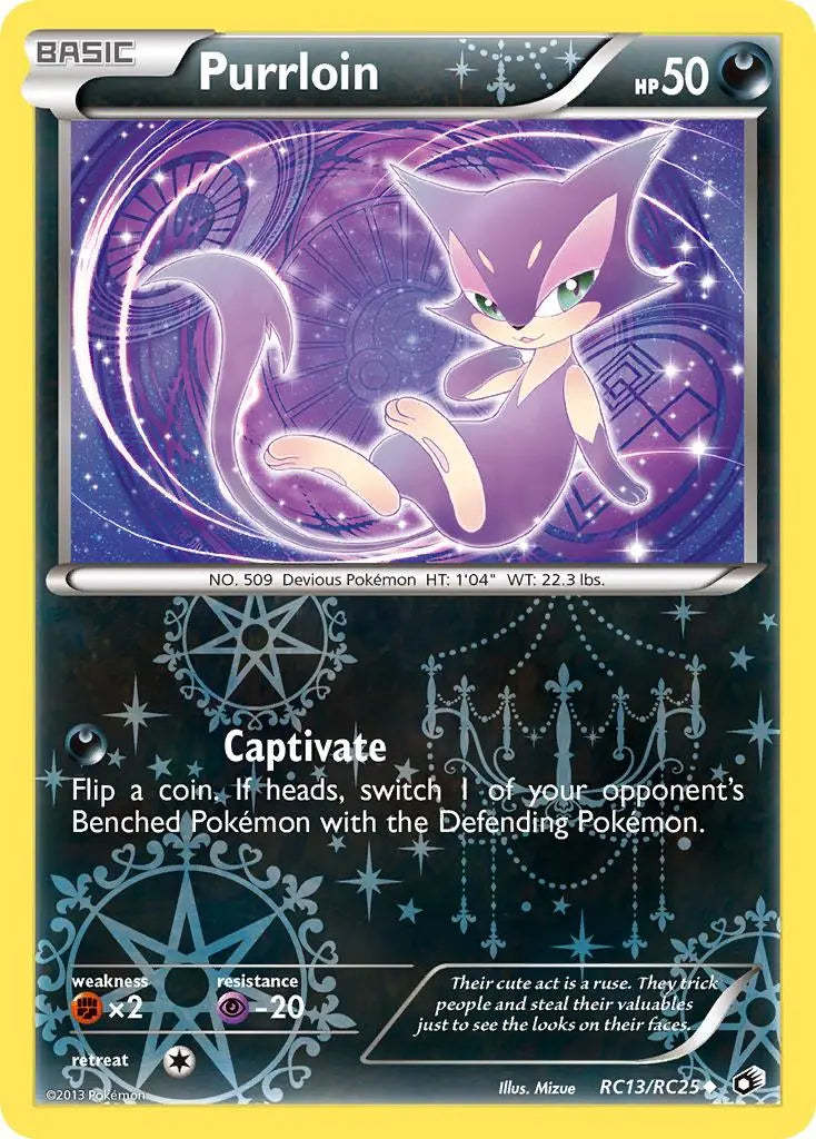 Purrloin (RC13/RC25) [Black & White: Legendary Treasures] Pokémon