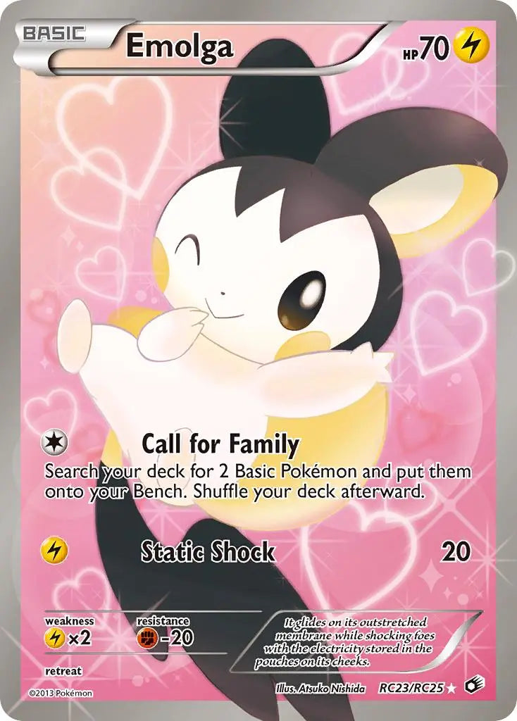 Emolga (RC23/RC25) [Black & White: Legendary Treasures] Pokémon