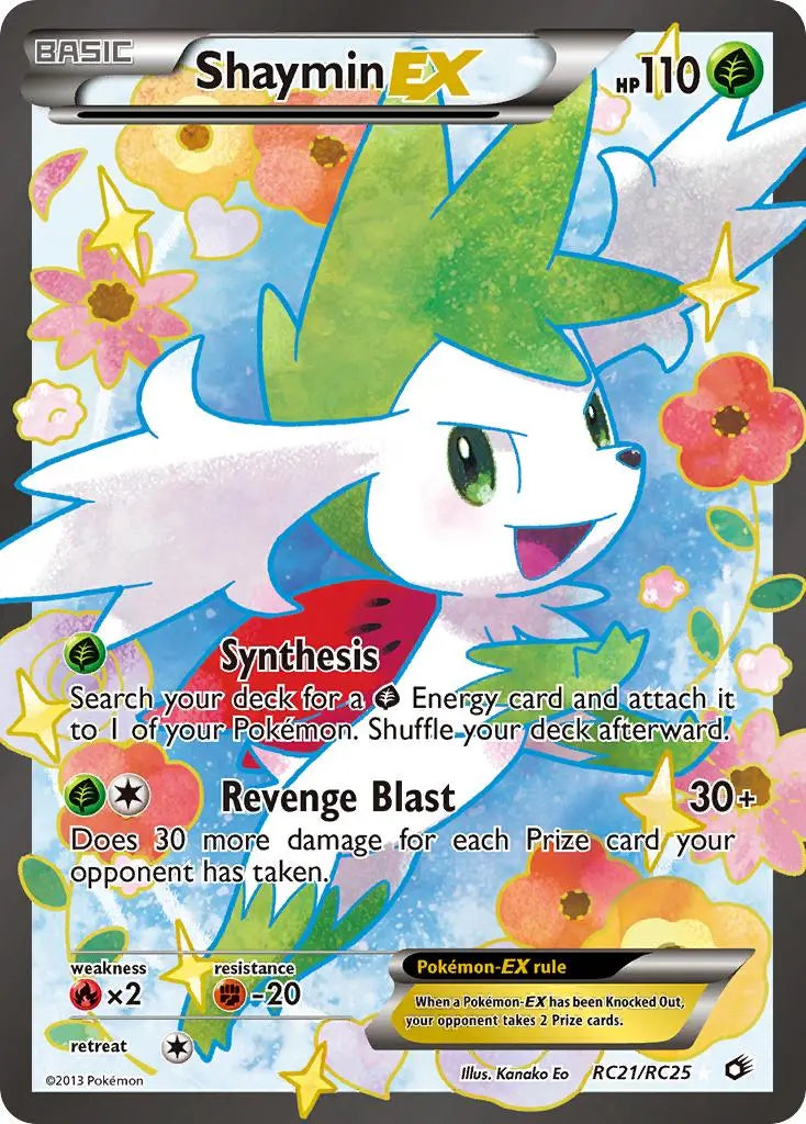 Shaymin EX (RC21/RC25) [Black & White: Legendary Treasures] Pokémon