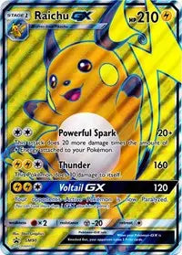 Raichu GX (SM90) (Jumbo Card) [Sun & Moon: Black Star Promos] Pokémon