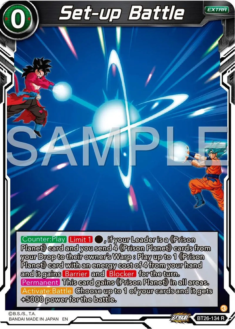 Set-up Battle (BT26-134) [Ultimate Advent] Dragon Ball Super