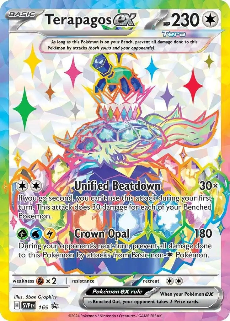 Terapagos ex (165) [Scarlet & Violet: Black Star Promos] Pokémon