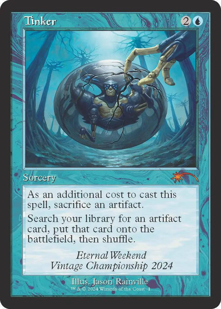 Tinker (Retro Frame) (Eternal Weekend 2024 Promo) [Eternal Weekend] Magic: The Gathering