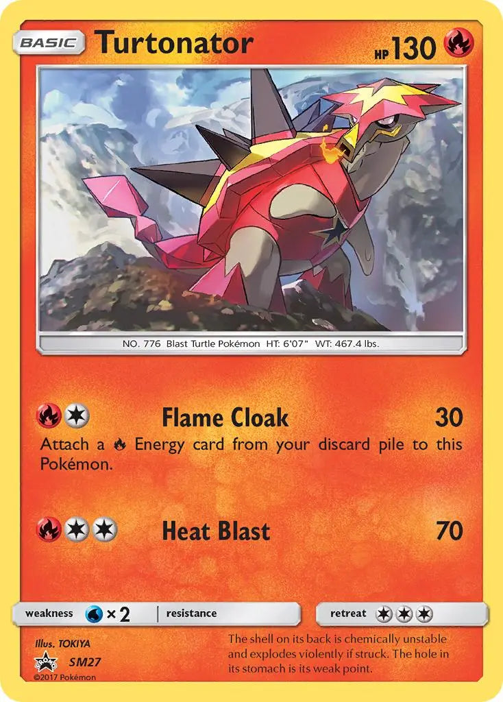 Turtonator (SM27) [Sun & Moon: Black Star Promos] Pokémon