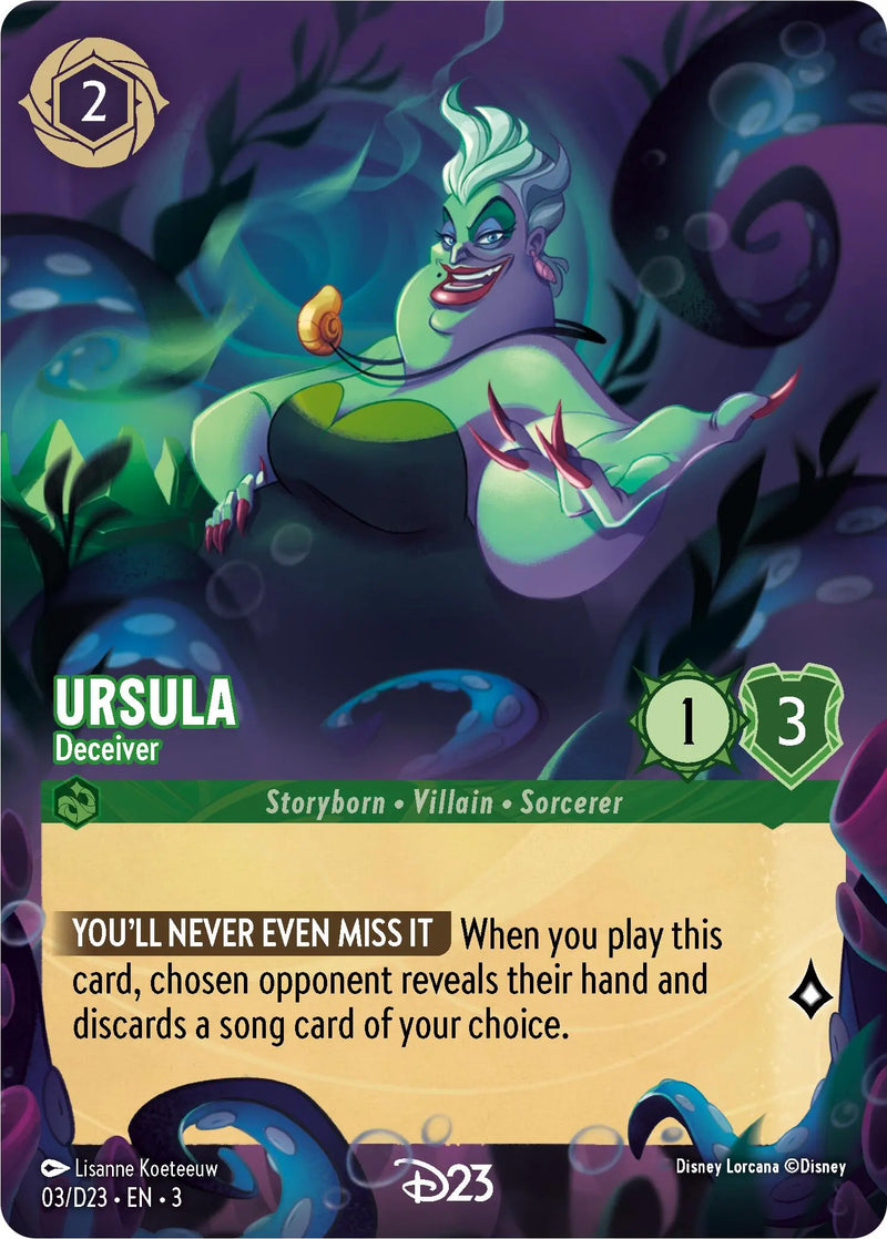 Ursula - Deceiver (3) [D23 Promos] Disney