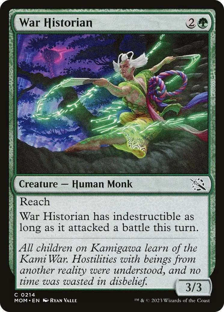War Historian [March of the Machine] Magic: The Gathering