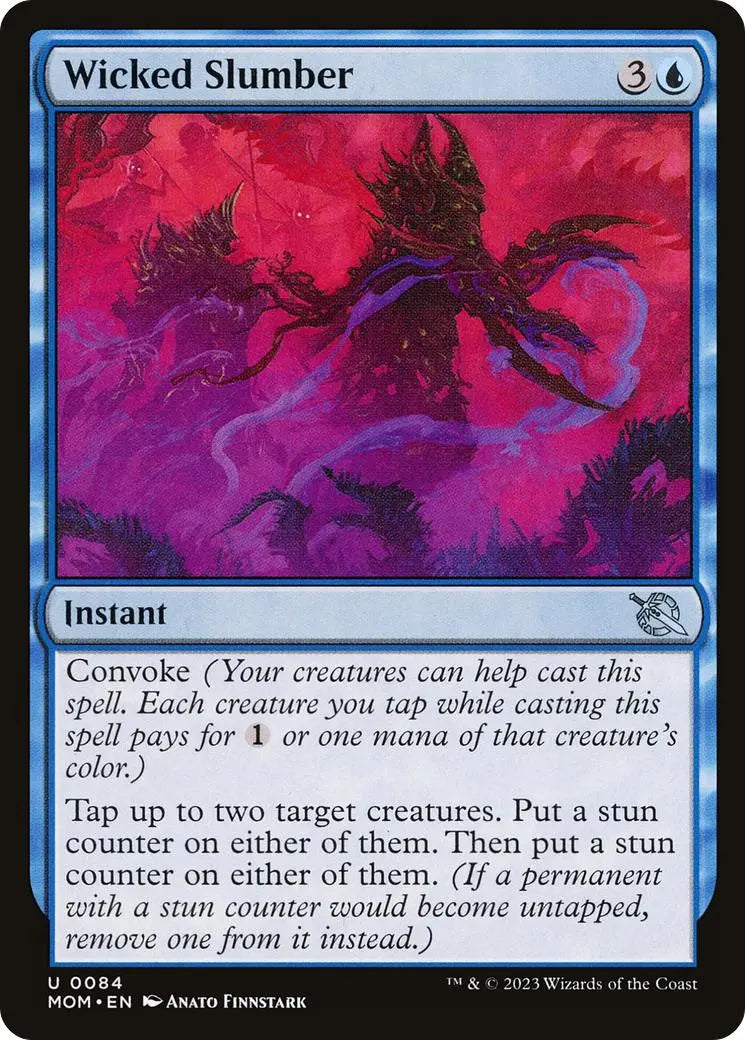 Wicked Slumber [March of the Machine] Magic: The Gathering