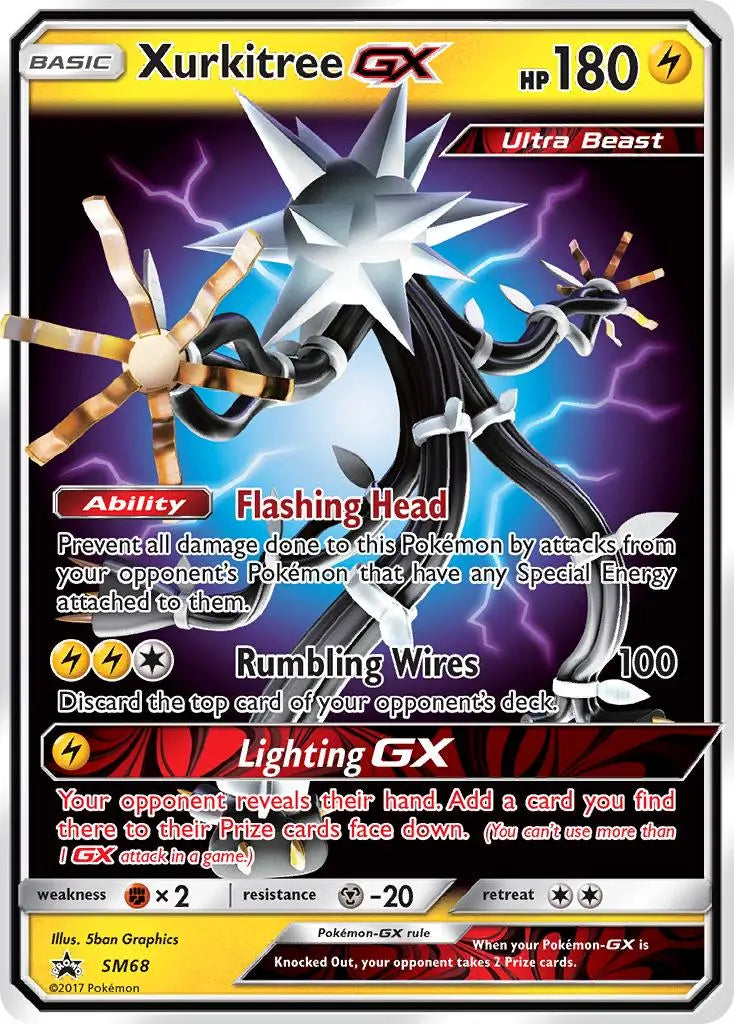 Xurkitree GX (SM68) [Sun & Moon: Black Star Promos] Pokémon