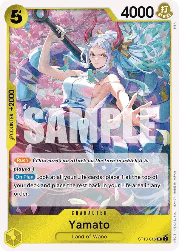 Yamato [Ultra Deck: The Three Brothers] Bandai