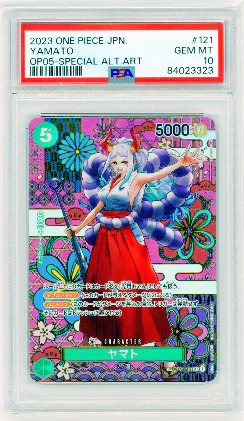 Yamato SP Alt Art - OP05 Japanese - PSA 10