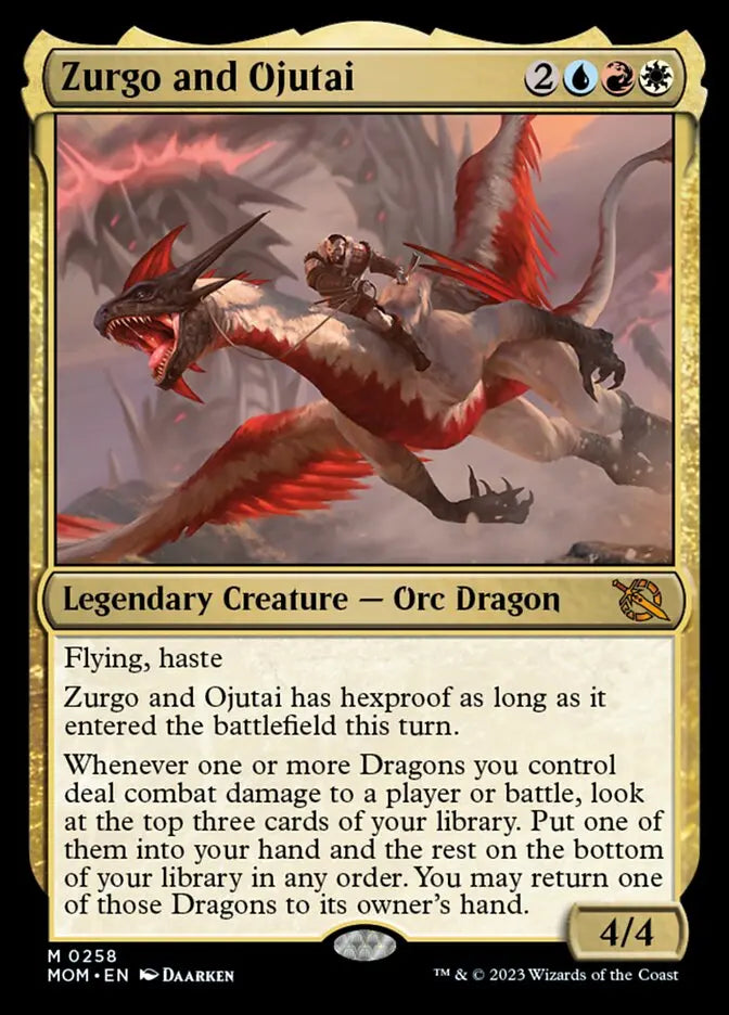 Zurgo and Ojutai [March of the Machine] Magic: The Gathering