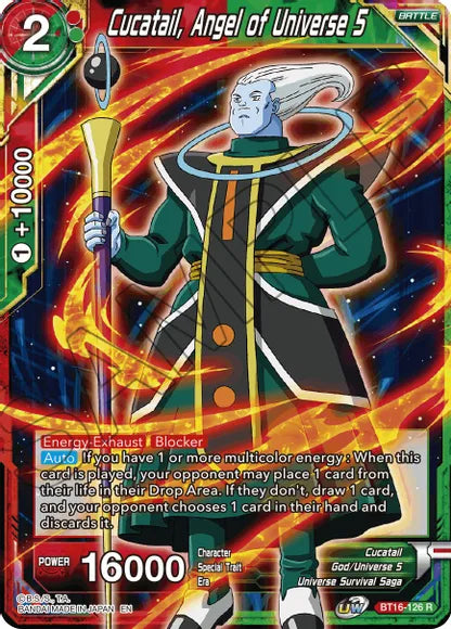 Cucatail, Angel of Universe 5 (BT16-126) [Realm of the Gods] Dragon Ball Super