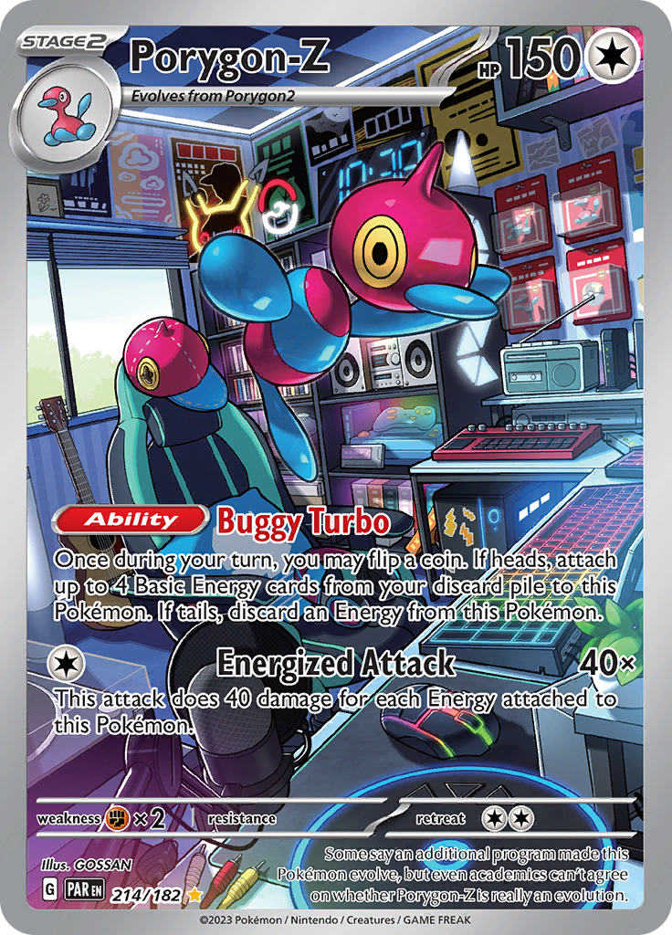 Porygon-Z (214/182) [Scarlet & Violet: Paradox Rift] Pokémon