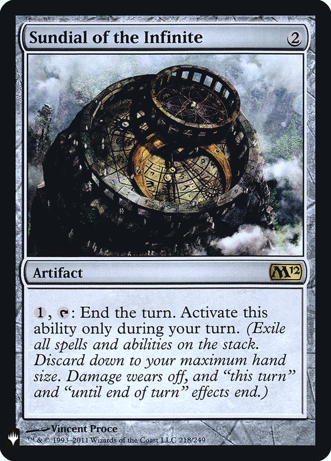 Sundial of the Infinite [Mystery Booster] Magic: The Gathering
