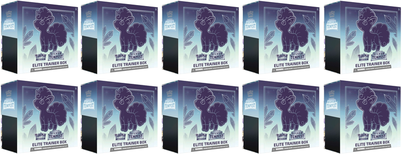 Sword & Shield: Silver Tempest - Elite Trainer Box Case Pokémon