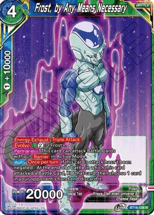 Frost, by Any Means Necessary (BT16-136) [Realm of the Gods] Dragon Ball Super