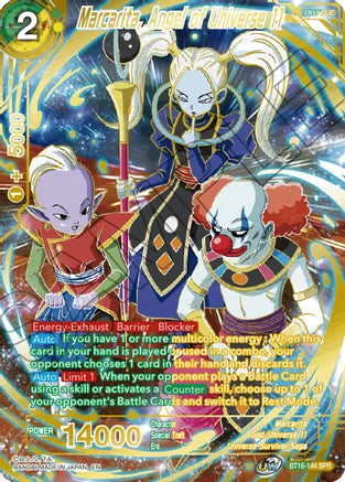 Marcarita, Angel of Universe 11 (SPR) (BT16-144) [Realm of the Gods] Dragon Ball Super