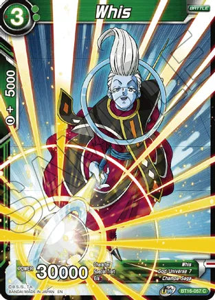 Whis (BT16-057) [Realm of the Gods] Dragon Ball Super