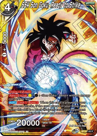 SS4 Son Goku, Ready to Strike (BT16-146) [Realm of the Gods] Dragon Ball Super