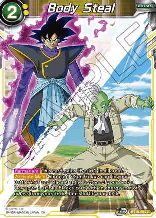 Body Steal (BT16-094) [Realm of the Gods] Dragon Ball Super