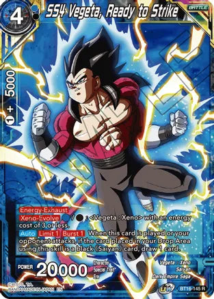 SS4 Vegeta, Ready to Strike (BT16-145) [Realm of the Gods] Dragon Ball Super