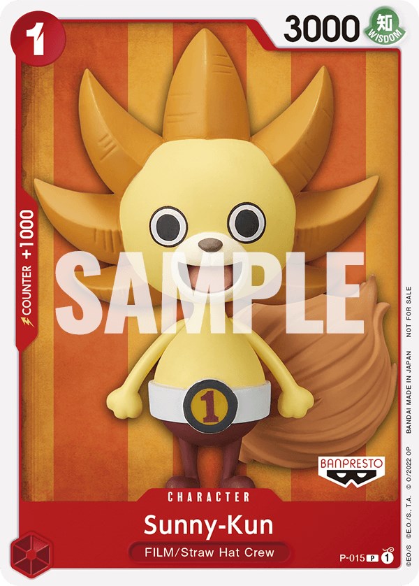 Sunny-Kun (One Piece Film Red) [One Piece Promotion Cards] Bandai