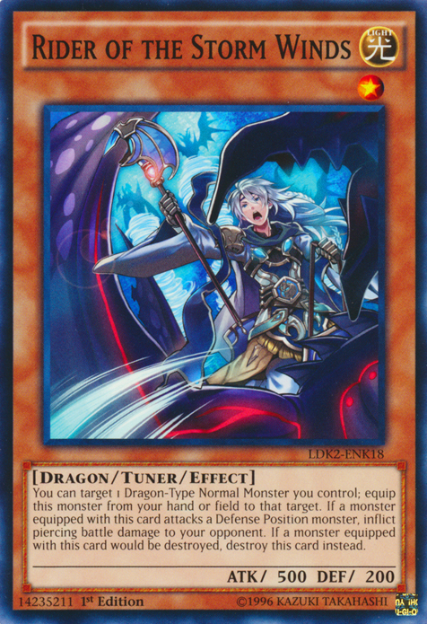 Rider of the Storm Winds [LDK2-ENK18] Common Yu-Gi-Oh!